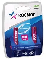 Аккумулятор Космос R03 NI-MN 900мА.ч BP-2 (блист.2шт) AAA картинка 